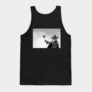 Plague Doctor in the Snow Tank Top